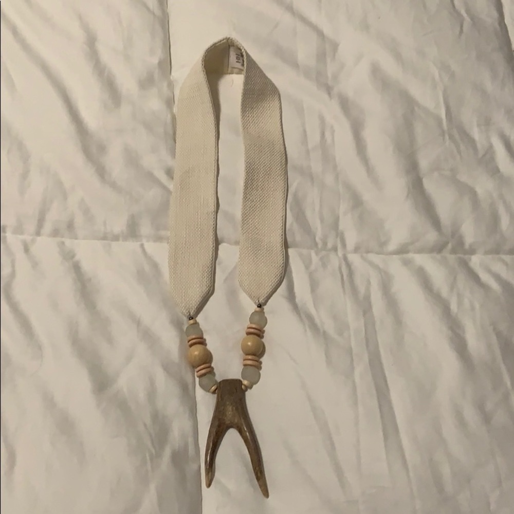 Antler necklace